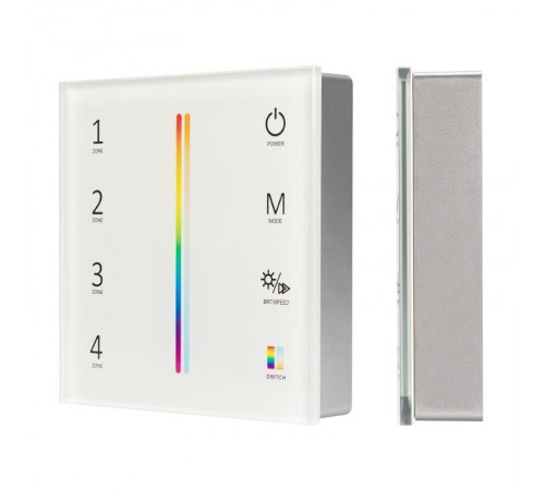 Панель Sens SMART-P55-MULTI White (3V, 4 зоны, 2.4G)  028309  Arlight