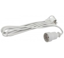 Удлинитель Россия UX-1е-5m Удлин-ль с заземл, 1гн, 5м, ПВС, 3x0.75мм2, 10А  Б0039818  ЭРА