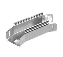 Угол горизонтальный 45 градусов Стандарт INOX (AISI 304) 50х50  PR16.3403  Промрукав