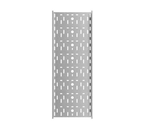 Лоток перф. 80х300х1,5 L2500 мм "Стандарт ПЛЮС" INOX304  LPEplus80-300-1.5-2500 INOX304  КМ-Профиль