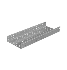 Лоток перф. 80х300х1,5 L2500 мм "Стандарт ПЛЮС" INOX304  LPEplus80-300-1.5-2500 INOX304  КМ-Профиль