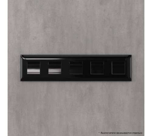 Рамка ARTLEBEDEV "Черный квадрат" "Avanti", 10 мод.  4402900  DKC