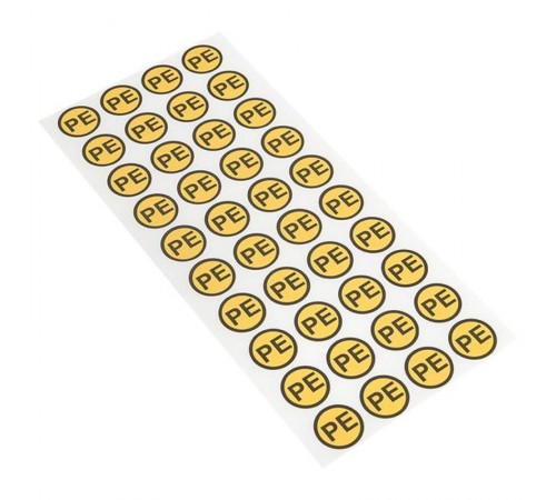 Наклейка PE (1шт) (d20мм) PROxima  an-2-08  EKF