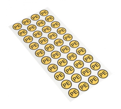 Наклейка PE (1шт) (d20мм) PROxima  an-2-08  EKF