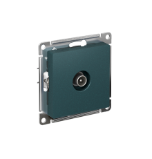 AtlasDesign Изумруд Розетка TV оконечная 1DB, механизм  ATN000891  SE