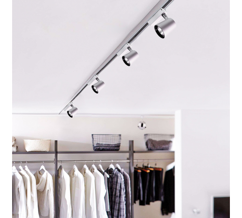 Светильник светодиодный трековый однофазный PTR 0315 15w 4000K 24° GR (серый) IP40  .5023789  Jazzway