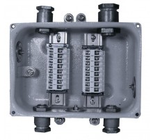 КЗНС-16 У2, 16 зажимов, IP65 (металлические вводы), коробка клеммная  ET002544  Электротехник