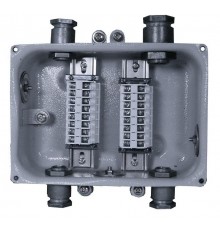 КЗНС-16 У2, 16 зажимов, IP65 (металлические вводы), коробка клеммная  ET002544  Электротехник