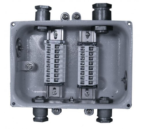 КЗНС-16 У2, 16 зажимов, IP65 (металлические вводы), коробка клеммная  ET002544  Электротехник