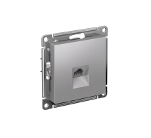 AtlasDesign Алюминий Розетка компьютерная RJ45, механизм  ATN000383  SE