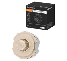 Диммер для вентилятора (RL, 500Вт) поворотный шампань, "Байкал"   SQ1819-0542  TDM