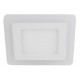 Светильник точечный встраиваемый светодиодный LED 4 9Вт 4000К белый квадрат с синей подсветкой Б0017496  ЭРА
