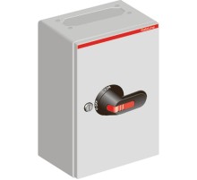 Рубильник в металическом боксе OTL25T3B до 30А 3х-полюсный, 1НО доп. контакт, резьба 2хМ32+М16  1SCA022571R9230  ABB