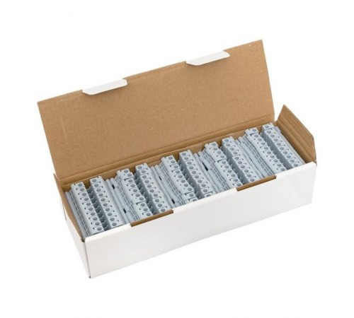 Клеммная колодка винтовая 4 UT серая scr-ut-4-g  EKF