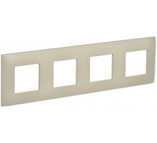 SKANDY Рамка 4-местная SK-F04B бежевый  SK-M42-K10  IEK
