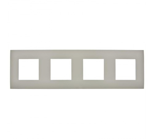 SKANDY Рамка 4-местная SK-F04B бежевый  SK-M42-K10  IEK