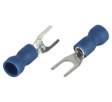 Наконечник вилочный ЭРА NO-225-30 НВИ 2.5-4 с изолированным фланцем (упаковка 10 шт.)   Б0063292  ЭРА