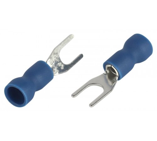 Наконечник вилочный ЭРА NO-225-121 НВИ 2.5-4 с изолированным фланцем (упаковка 50 шт.)   Б0063278  ЭРА