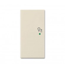 SRD-2-L-92 Клавиша двойная левая free@home, светорегулятор, Basic 55, цвет слоновая кость  6220-0-0644   2CKA006220A0644  ABB