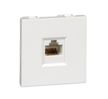 Altira Белый Розетка W45 1XRJ45 Cat.5E формата 45Х22,5 RAL 9003  RIN-145K5E-B  SE