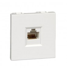 Altira Белый Розетка W45 1XRJ45 Cat.5E формата 45Х22,5 RAL 9003  RIN-145K5E-B  SE