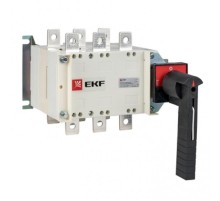Рубильник-переключатель 250A 3P c рукояткой управления для прямой установки PowerSwitch  pscs-250-3  EKF