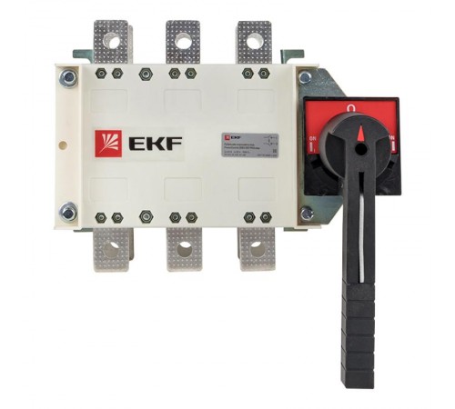 Рубильник-переключатель 250A 3P c рукояткой управления для прямой установки PowerSwitch  pscs-250-3  EKF