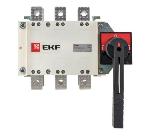 Рубильник-переключатель 250A 3P c рукояткой управления для прямой установки PowerSwitch  pscs-250-3  EKF