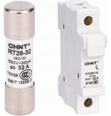 Плавкая вставка цилиндрическая RT28-32 10A 10х38  520254  CHINT