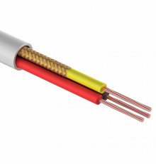 Кабель ШВЭВ (ШСМ) 3x0,12 мм (бухта 200 м) белый  01-4033  REXANT