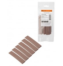 Набор трубок термоусаживаемых, клеевых "Моноцвет, коричневый 12,7/4,3 " SQ0548-3008  TDM
