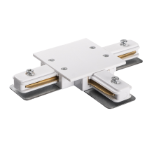 Коннектор для встраиваемого шинопровода белый T-образный PTR/R CT-WH  .5031913  Jazzway