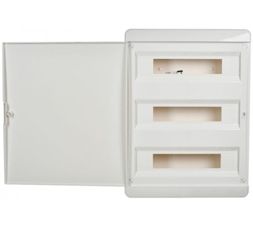 Корпус пластиковый навесной на 54 модулей ЩРН-П-54 IP41 белая дверь TEKFOR  TF5-KP13-N-54-41-K01-K01  IEK