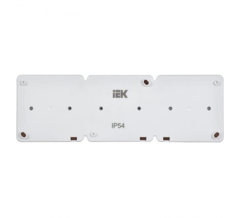 ГЕРМЕС PLUS белый Розетка 3-местная О/У с/з с крышкой РСб23-3-ГПБб IP54  ERMP32-K01-16-54-EC  IEK