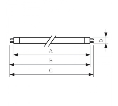 Лампа линейная люминесцентная MST TL5 HO 49W/840 SLV/40  927927584055  PHILIPS