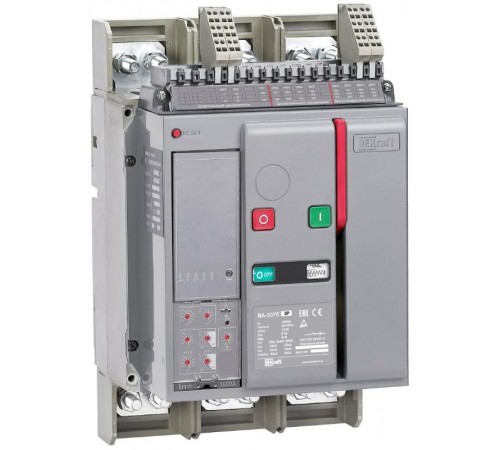 Силовой авт. выкл. с электрон. расц. 4P 1250А 50кА ВА-338E  22515DEK  DEKraft