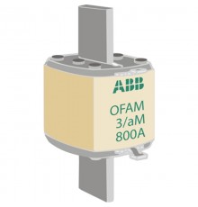 Предохранитель OFAF3aM800 800A тип аМ размер3, до 500В  1SCA022701R4790  ABB