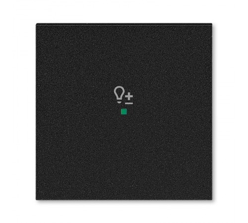 ABB Levit Антрацит Клавиша 1-ая с символом светорегулятора free@home  6220H-A01004 63  2CHH621004A4063  ABB