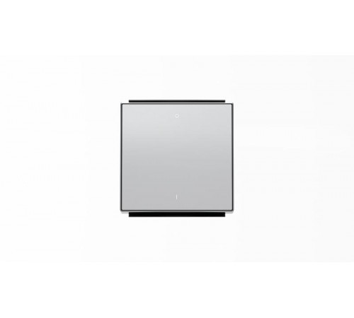 Клавиша для 1-клавишных выключателей/переключателей/кнопок с символом I/O, серия SKY, цвет серебристый алюминий2CLA850120A1301 ABB