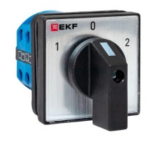 Переключатель кулачковый ПК-1-42 10А 2P "1-0-2" IP65  pk-1-42-10-65  EKF