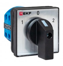 Переключатель кулачковый ПК-1-42 10А 2P "1-0-2" IP65  pk-1-42-10-65  EKF