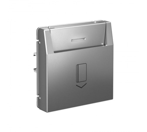 ArtGallery Сталь Выключатель карточный 10А, без задержки времени, быстрозажимные клеммы  GAL000914S  SE