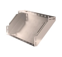 Угол вертикальный внутренний 90 градусов Стандарт INOX (AISI 409) 500х100  PR16.3391  Промрукав