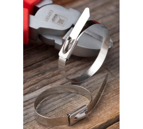 Хомут AISI 304 из нержавеющей стали, 4.6x125 (100 шт.) FlexLock PROximaplc-fl-tss-304-4.6x125EKF