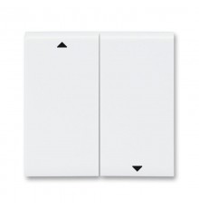 ABB Levit Белый / белый Сменная панель на клавишу для выключателя жалюзи Белый  ND3559H-A447/1 03  2CHH594471A8003  ABB