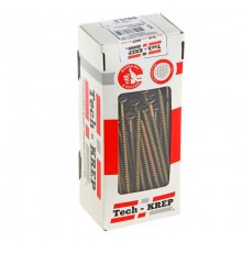 Саморезы универсальные 90х5,0 мм (100 шт) желтые - коробка с окном ( 0,71 кг)  102267  Tech-KREP