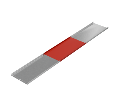 Лоток неперф. 50х600х1,0 L2000 мм "Быстрый монтаж ПЛЮС" HD  LNplus50-600-1.0-2000 HD  КМ-Профиль