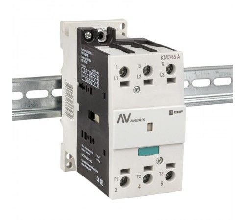 Контактор КМЭ 65А 230В АС EKF AVERES  ctr-s-70-00-230-av  EKF