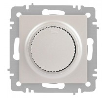 Светорегулятор Intro Accent 6-401-06 поворотный, 600Вт 230В, IP20, СУ, перламутр  Б0063680  Intro