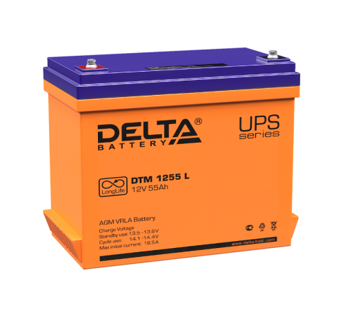 DTM 1255 L Delta Аккумуляторная батарея  4614010640012  DELTA